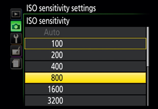 ISO Settings