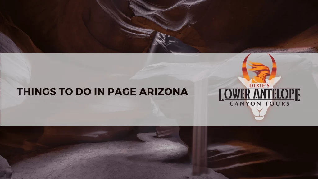 Things to do in Page Arizona