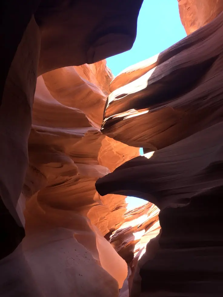 inside canyon slot