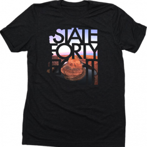 state forty eight unisex tee shirt pt3