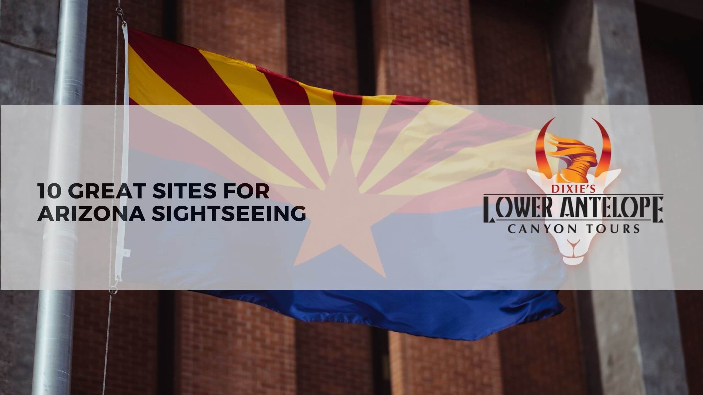 arizona sightseeing flag